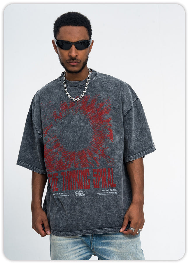Heavy Washed Drop Tee
