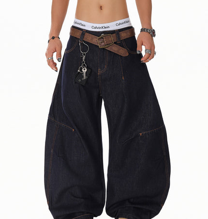 Vintage Deconstructed Scimitar Jeans