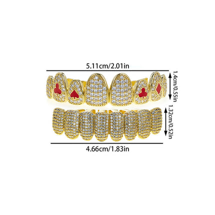 Gold-Plated Grillz Set