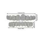 silver picture upper and lower teeth