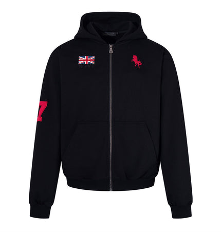 No. 7 Appliqué Hoodie Set