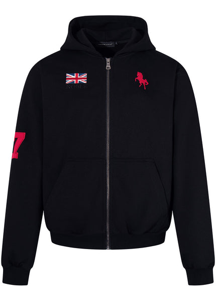 No. 7 Appliqué Hoodie Set