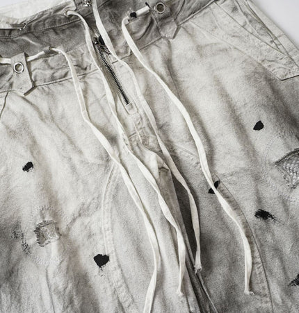 Inkjet Graded Wide Denim