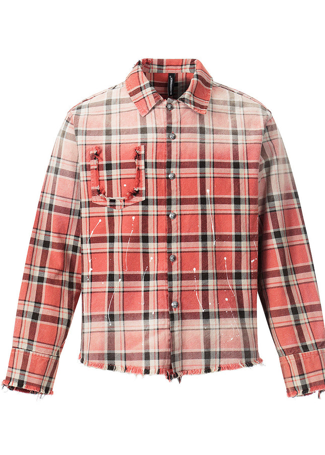 Wasteland Washed Plaid Overshirt