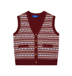 M / Dark red