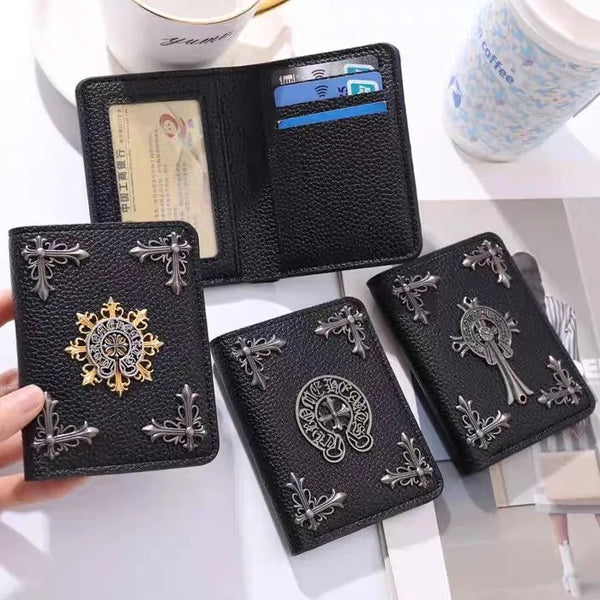 Cro Cross universal card holder, trendy brand driver's license leather case, driving license protective cover, wallet cross-border large capacity, high capacity