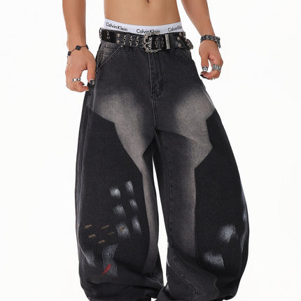 Street Art Patchwork Denim