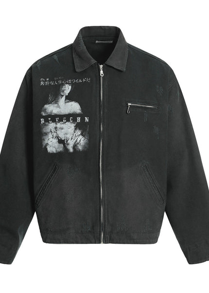 Dark Character Canvas Jacket