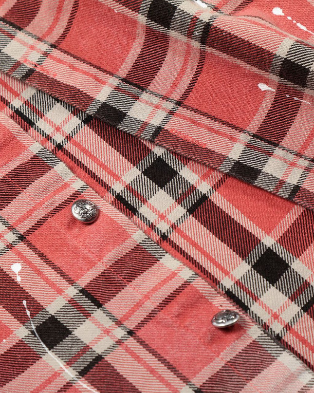 Wasteland Washed Plaid Overshirt