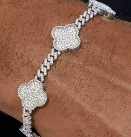 Clover Stone Bracelet