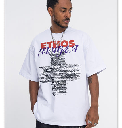White Ink Tee