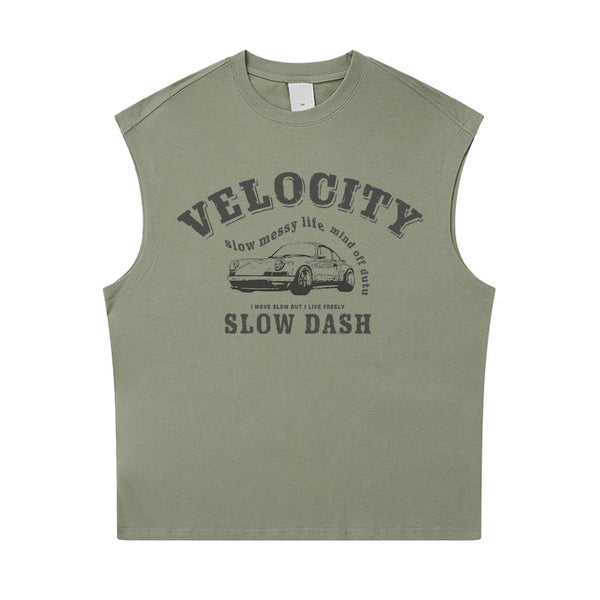 Car Graphic Wide-Shoulder Tank — 2