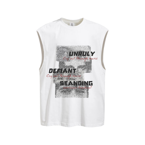 Retro Portrait Graphic Tank — 2