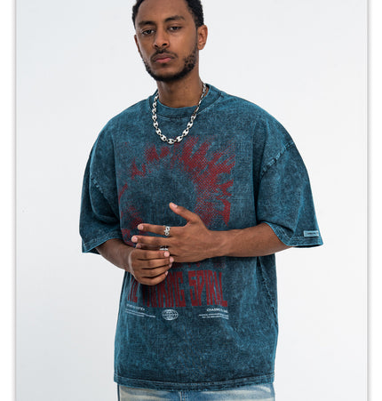 Heavy Washed Drop Tee