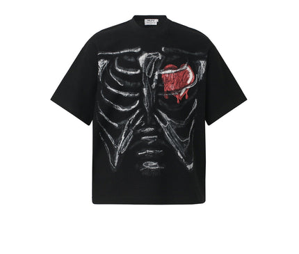 Skull Love Waffle Tee