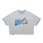 M / Gray blue