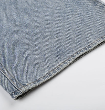 Heavy Washed Workwear Denim