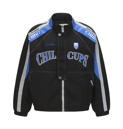 Embroidered Racing Jacket