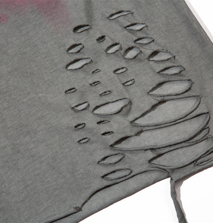 Butterfly Chain Distressed Tank