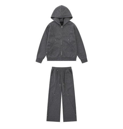 Minimal Hooded Sweat Set