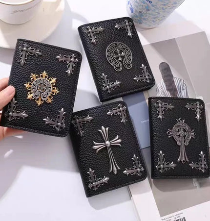 Cro Cross universal card holder, trendy brand driver's license leather case, driving license protective cover, wallet cross-border large capacity, high capacity
