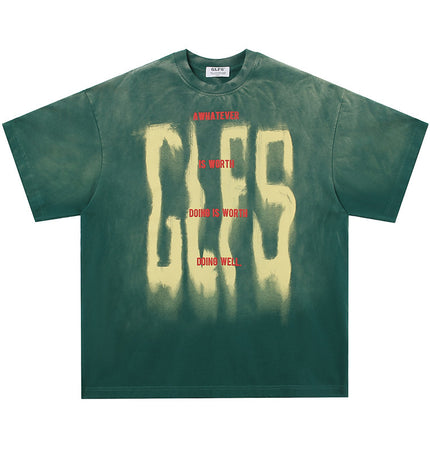 Graffiti Tie-Dye Tee