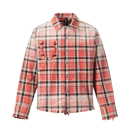 Wasteland Washed Plaid Overshirt