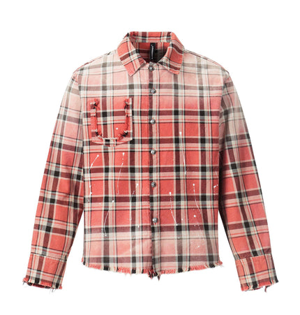 Wasteland Washed Plaid Overshirt