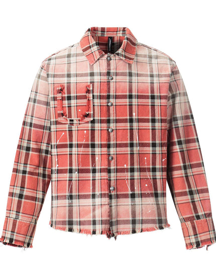 Wasteland Washed Plaid Overshirt