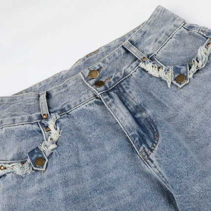 Heavy Washed Workwear Denim