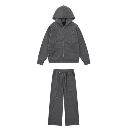 Minimal Hooded Sweat Set