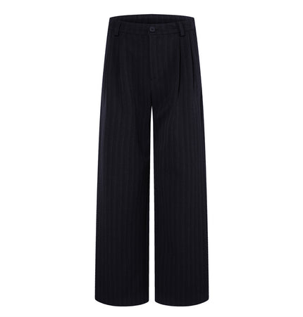 Relaxed Pinstripe Suit Set