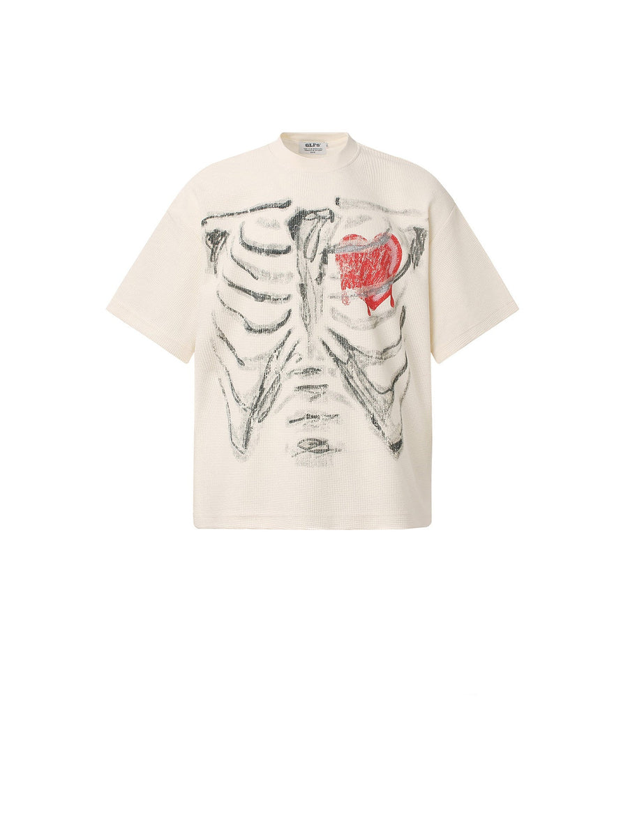 Skull Waffle Tee II