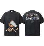 S / Washed black