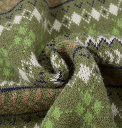 Diamond Jacquard Knit Vest