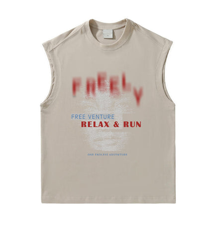 Vintage Face Graphic Tank