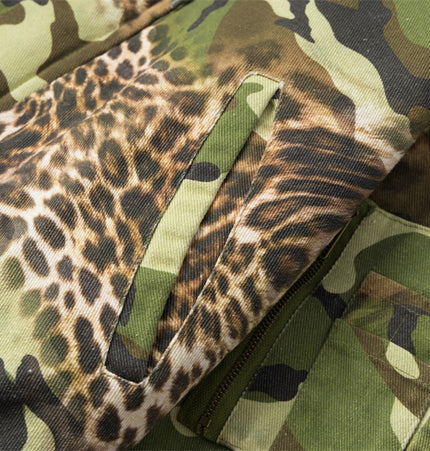 Digital Camo Hooded Workwear Jacket