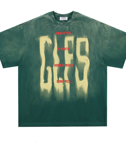 Graffiti Tie-Dye Tee