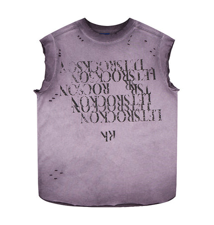 Wasteland Distressed Graphic Tank