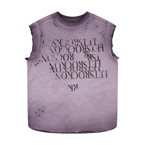 Wasteland Distressed Graphic Tank