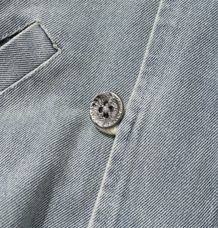 Washed Hooded Denim Jacket