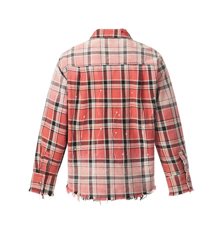 Wasteland Washed Plaid Overshirt