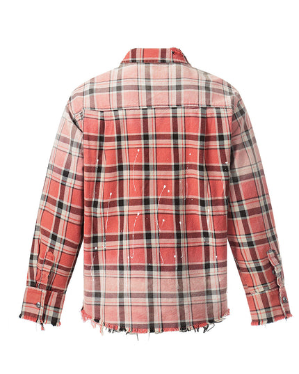 Wasteland Washed Plaid Overshirt