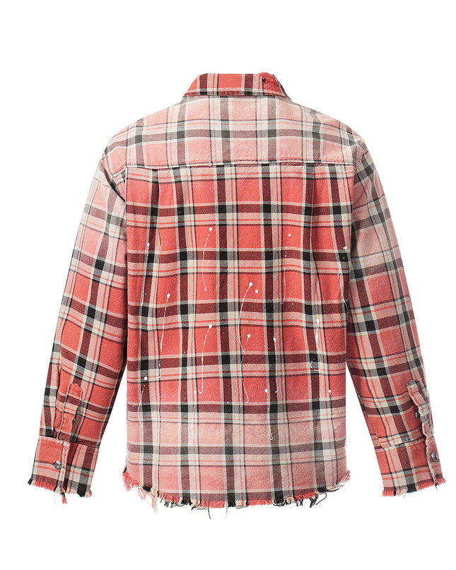 Wasteland Washed Plaid Overshirt