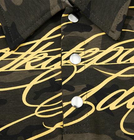 Camo Graffiti Polo