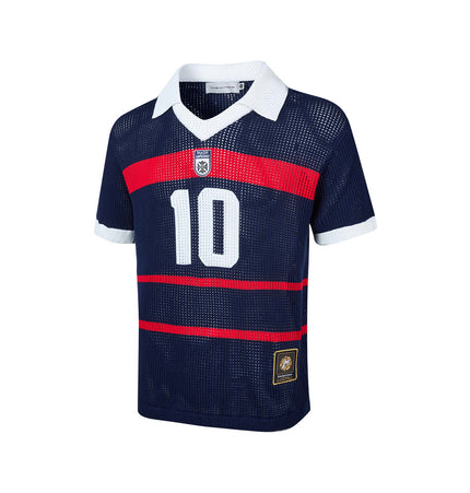 10-Size Jacquard V-neck Knit Polo Shirt Short Sleeve T-Shirt Men's Summer Hollow Mesh Breathable Jersey Sports Casual