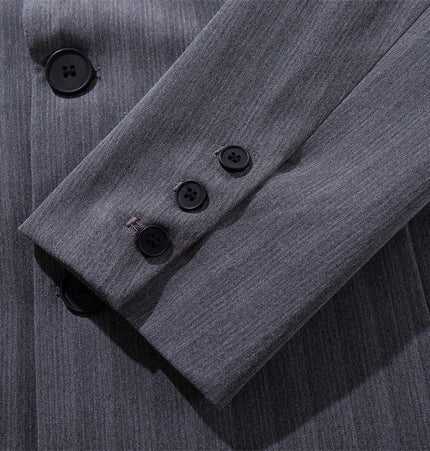 Relaxed Pinstripe Suit Set