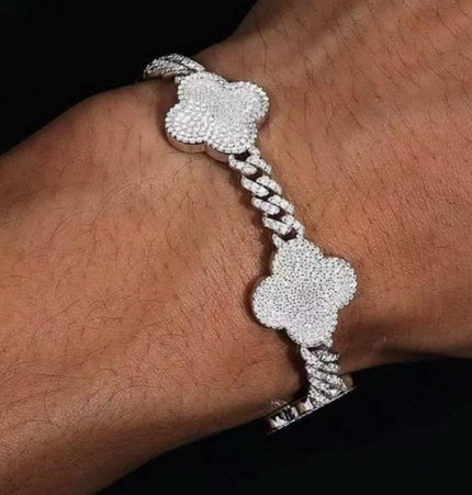 Clover Stone Bracelet