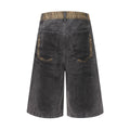 Wasteland Stained Denim Shorts
