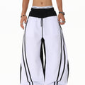 Patchwork Color Casual Pants